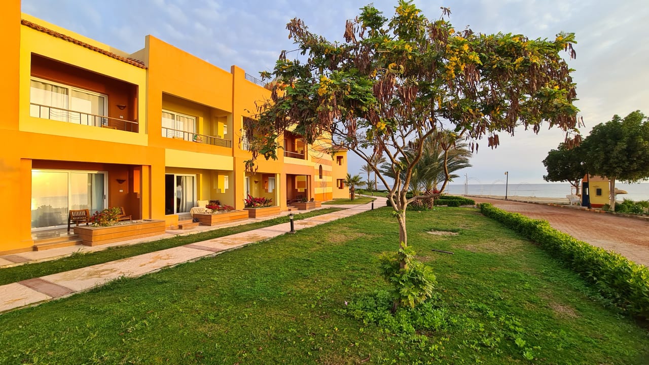 Gartenanlage Malikia Resort Abu Dabbab