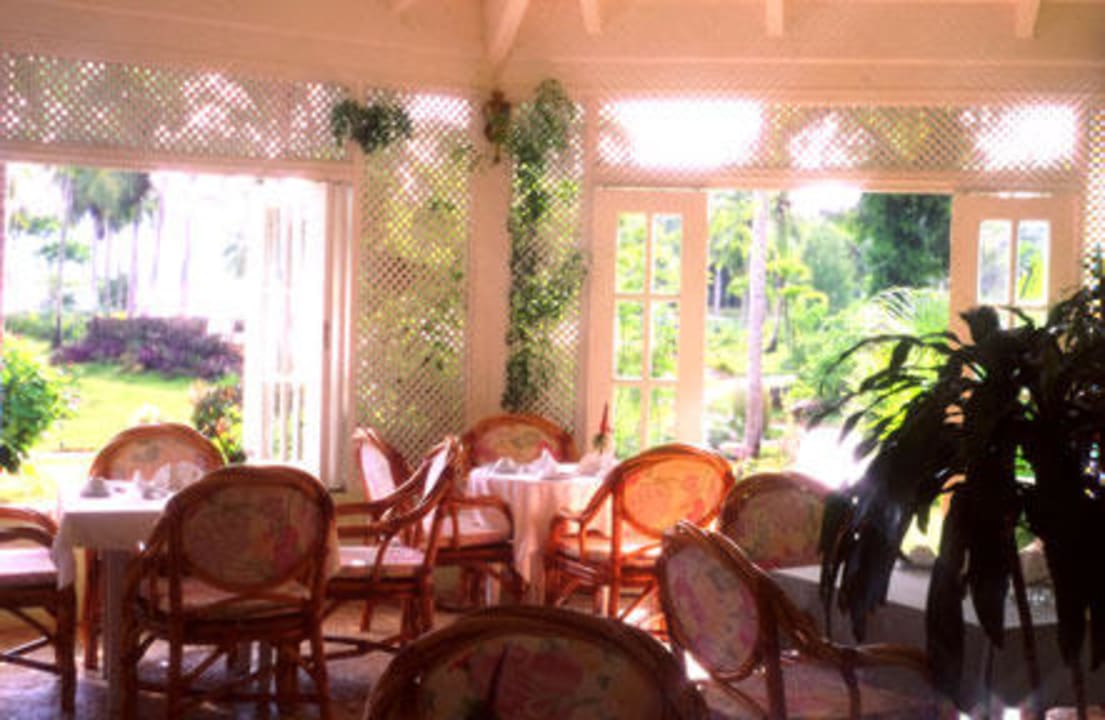 Sonnenschein im Restaurant Villa Serena