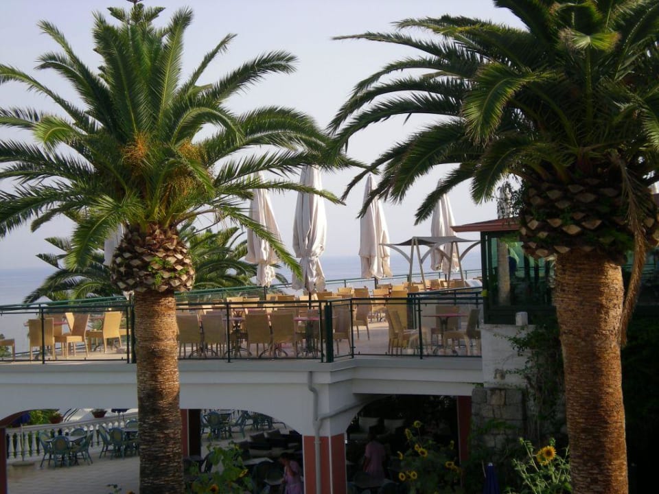 Aussenbereich Restaurant Aldiana Club Rocca Nettuno Calabria