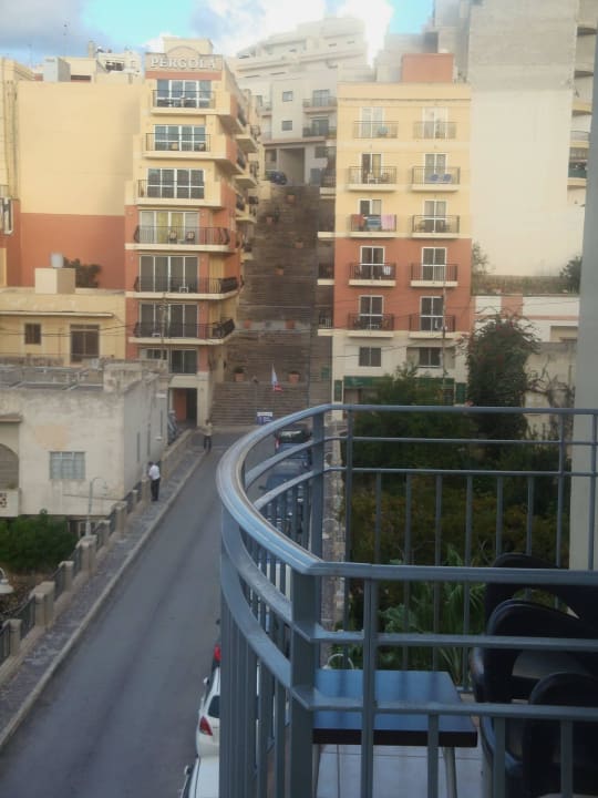 Ausblick Balkon rechts Maritim Antonine Hotel & Spa Malta