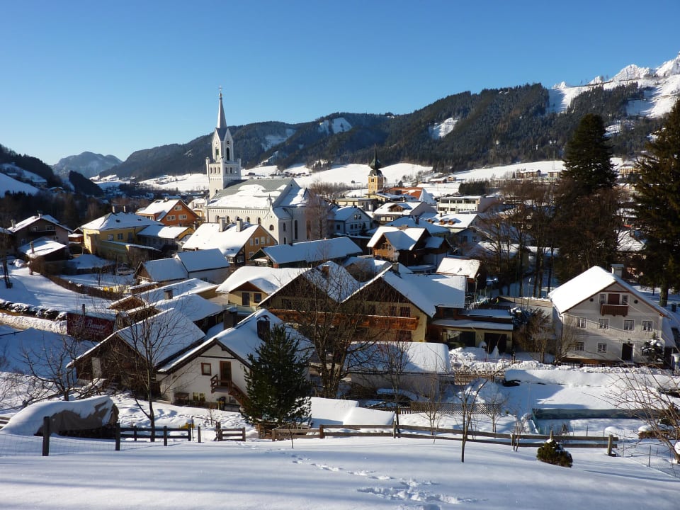 Herrliche Winterlandschaft Ferienhaus Simonegg