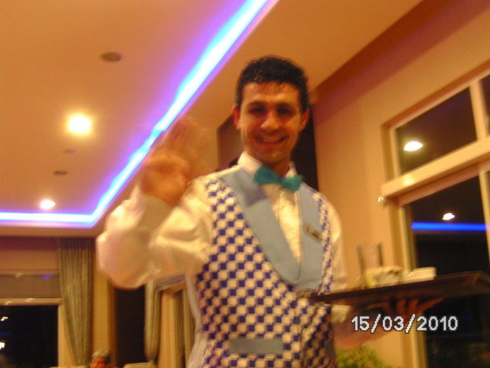 Metin- spricht auch Deutsch und Englisch Seaden Sea World Resort & Spa