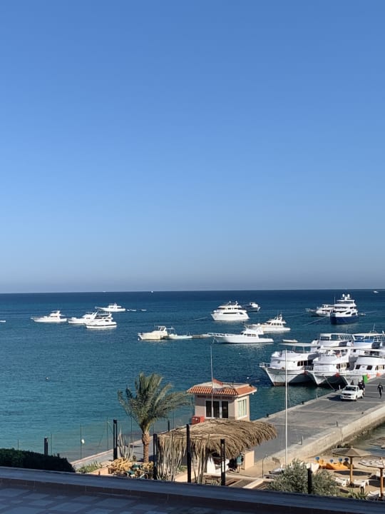 Ausblick Marriott Hurghada Beach Resort