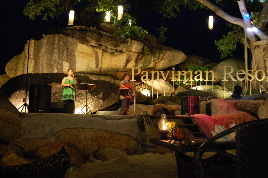 Am Abend Liveshow Panviman Resort Koh Phangan