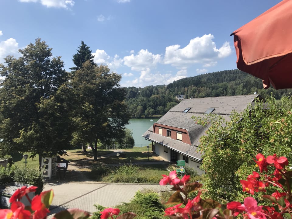 Ausblick Feriendorf am Maltschacher See