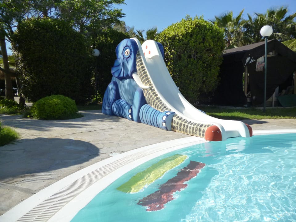 Große Rutsche am Kinderpool Hotel Yetkin