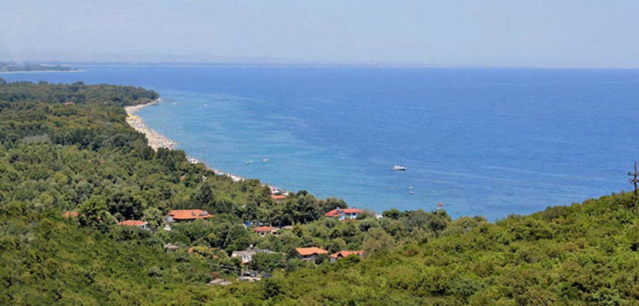 Beach View Airphoto Hotel Zeus