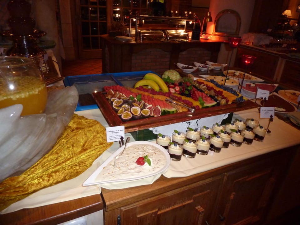 Dessertbuffet Hotel Alpin Spa Tuxerhof