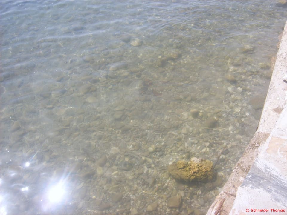 Steine im Meer Rixos Sungate