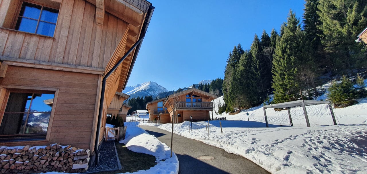 Außenansicht La Soa Chalets & Eventlodge