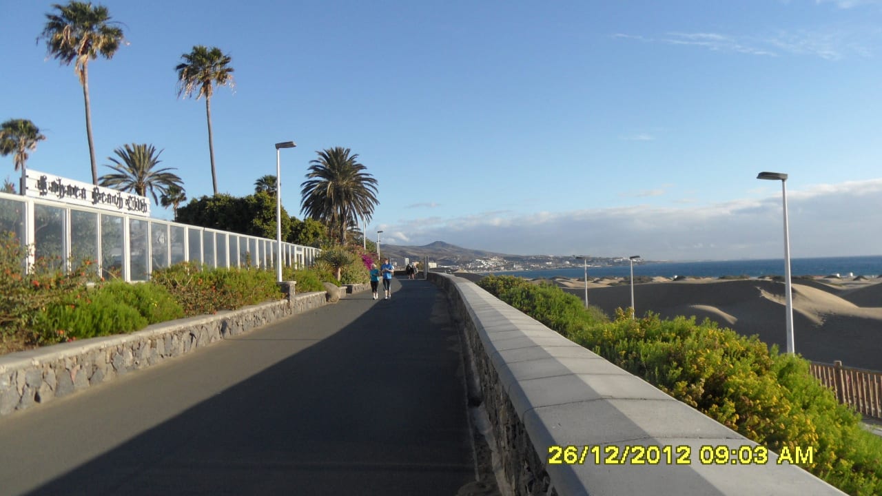 Vom zweiten Ausgang Sahara Beach Club