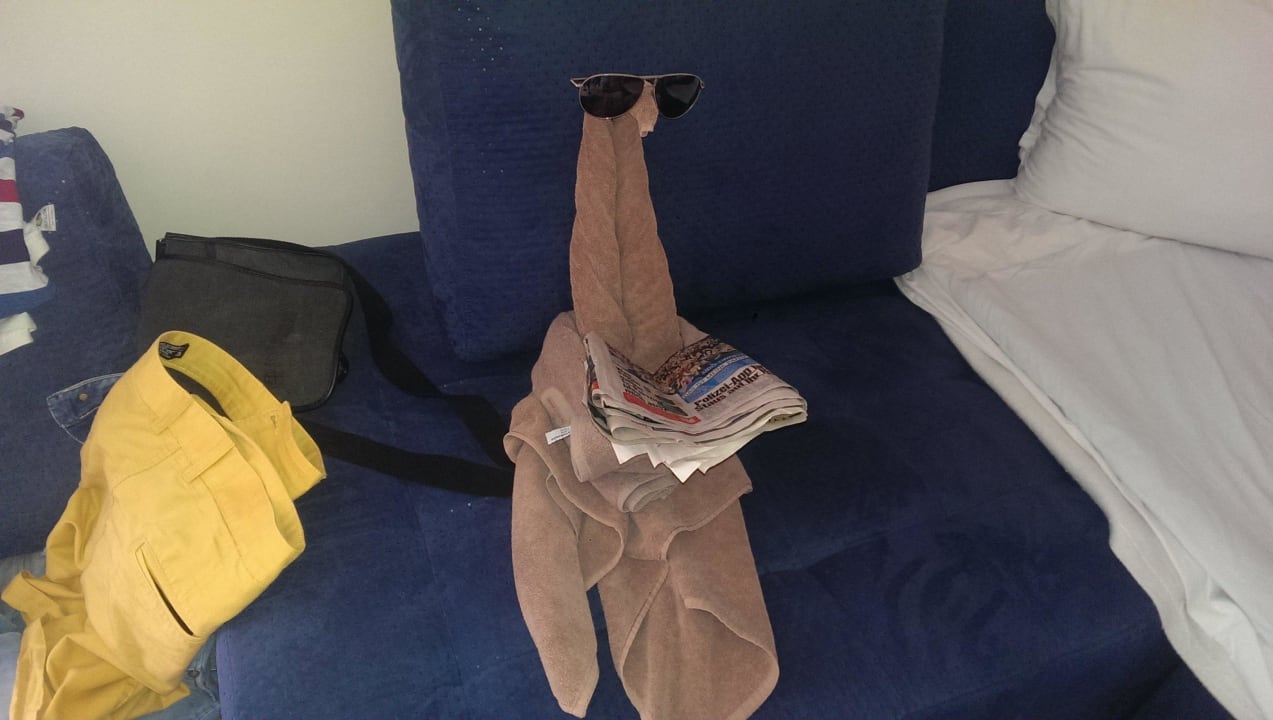 Da hat sich jemand Mühe gemacht  GRIFID Club Hotel Arabella