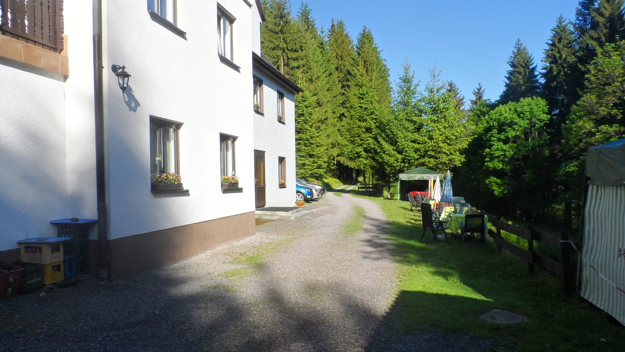 Außenansicht Waldpension Rothenstein