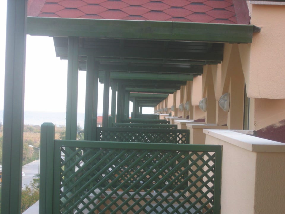 Vom Balkon aus fotografiert Crystal Paraiso Aqua Collection