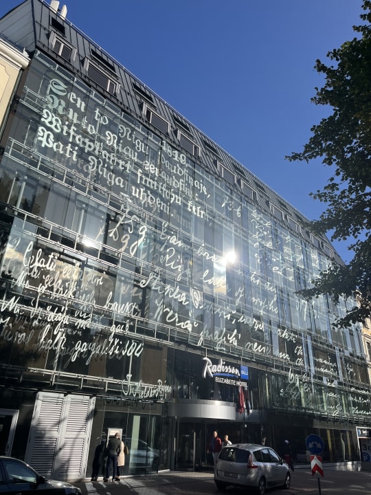 Außenansicht Hotel Radisson Blu Elizabete