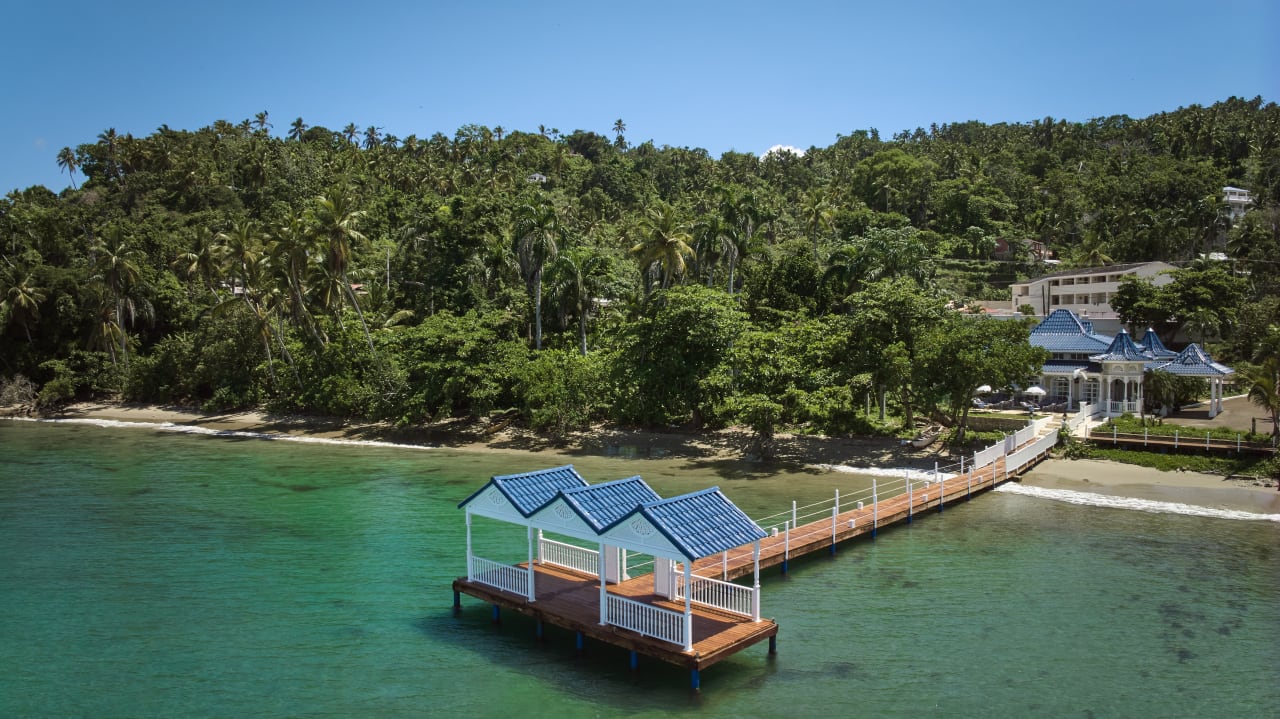 Außenansicht Cayo Levantado Resort