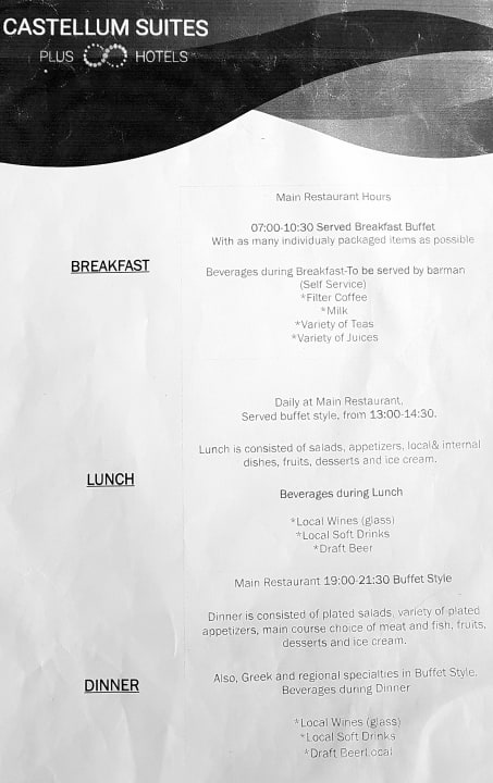 Gastro Castellum Suites All Inclusive