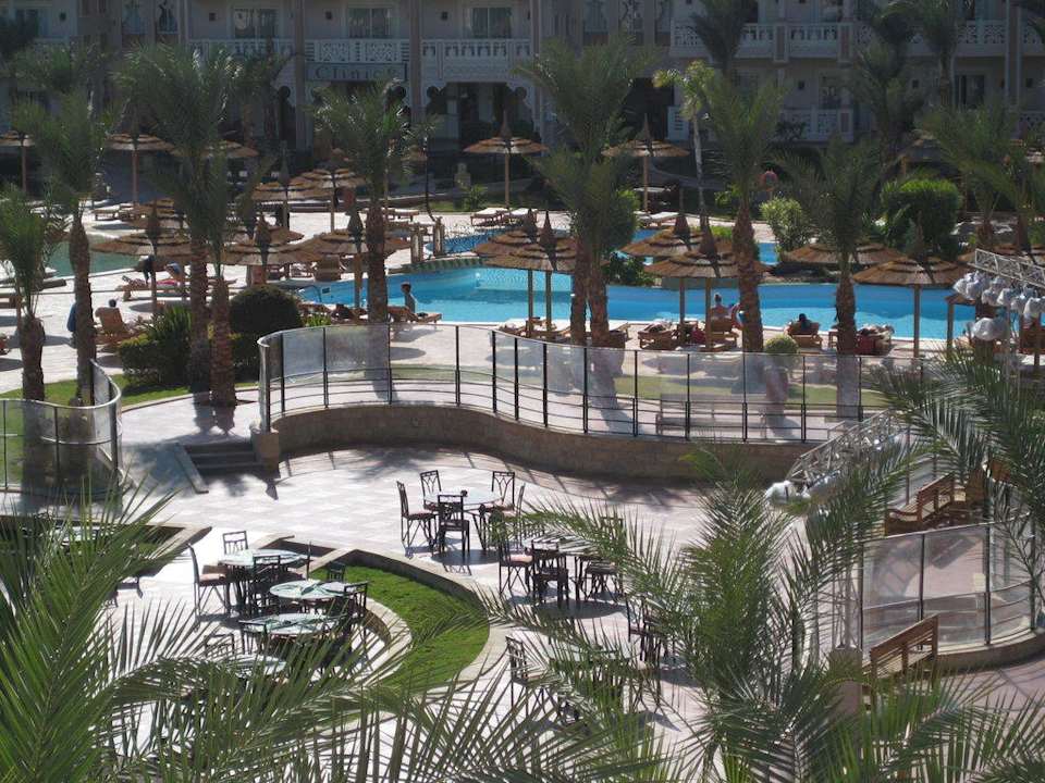 Blick vom Balkon Pickalbatros Palace Resort