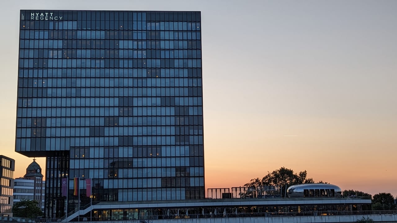 Außenansicht Hotel Hyatt Regency Düsseldorf