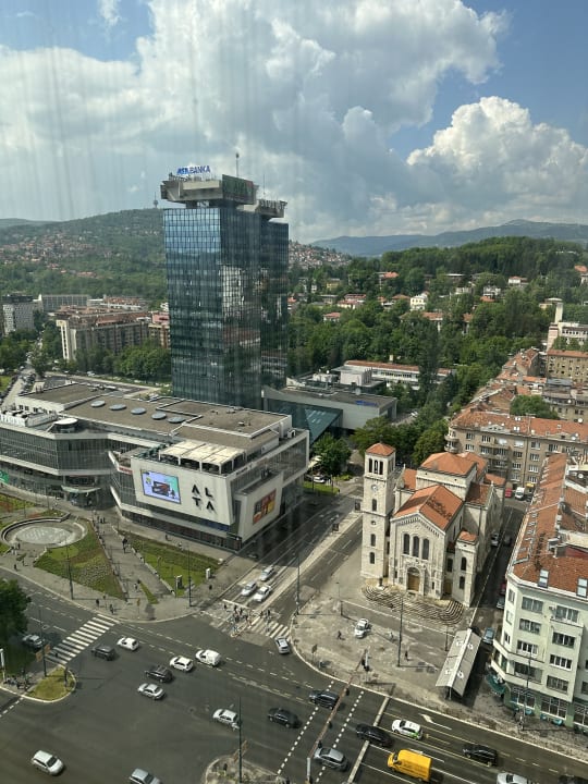 Ausblick Swissotel Sarajevo