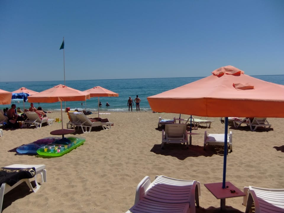 Beach section Park Hotel Golden Beach