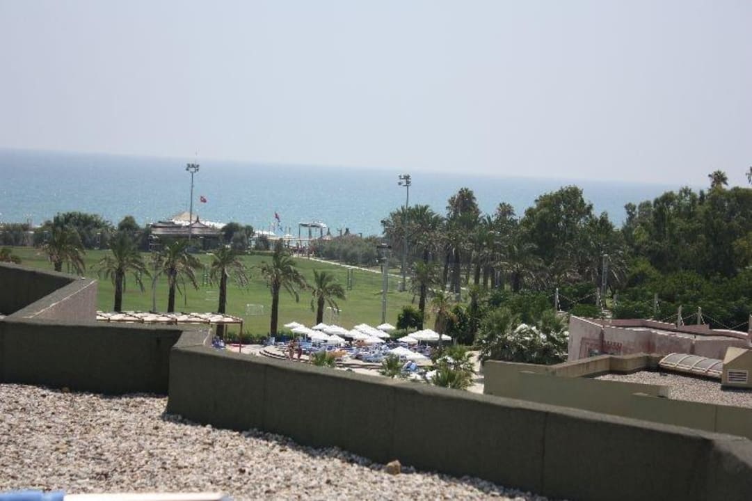 Blick von Terrasse Blue Waters Club