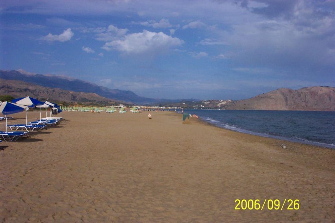 Blick nach Georgioupolis Delfina Boutique Hotel