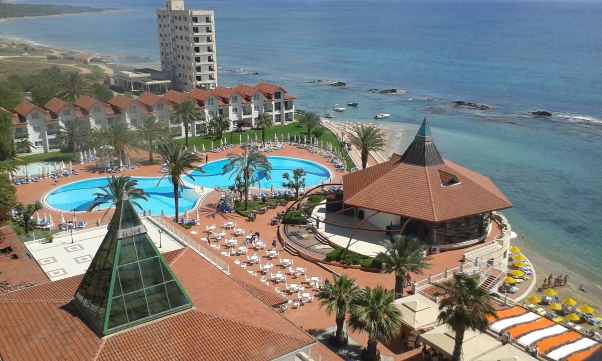 Von oben  Salamis Bay Conti Resort Hotel & Casino