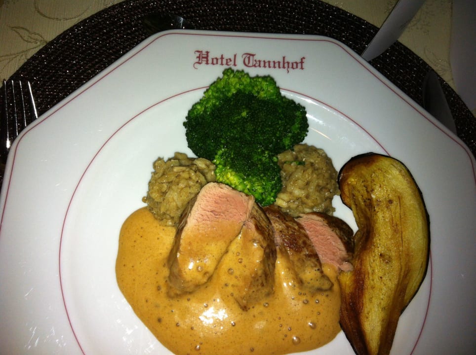 Hauptgang Hotel Tannhof