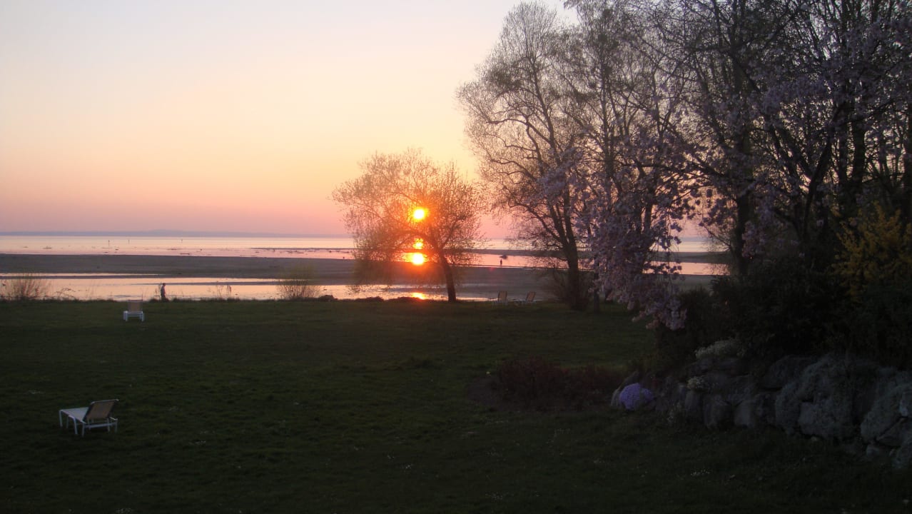 Sonnenuntergang am See Hotel-Restaurant Schwedi