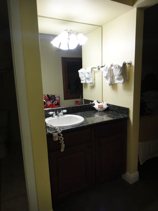 Waschbecken im Zimmer Hotel Sandpiper Gulf Resort