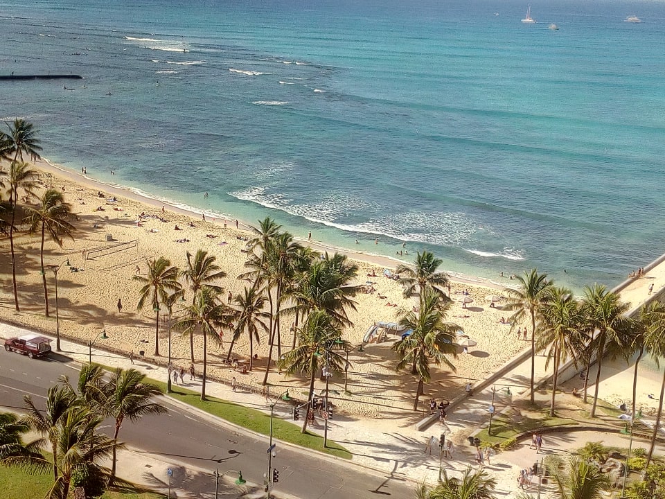 Ausblick Hotel Park Shore Waikiki