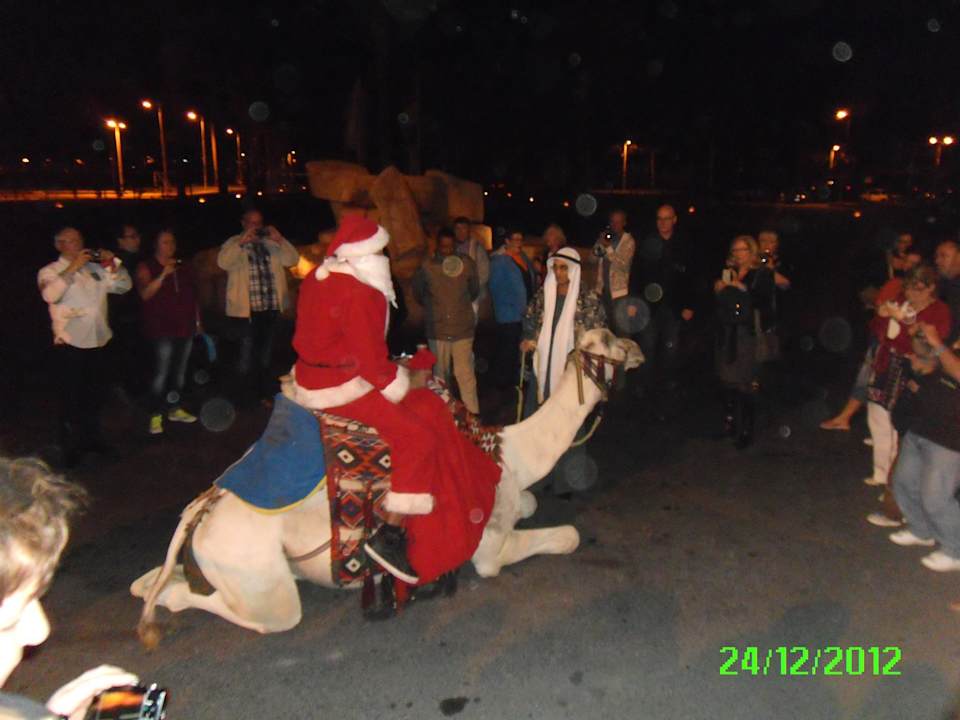 Der Weihnachtsmann kommt Pickalbatros Alf Leila Wa Leila Resort - Neverland Hurghada