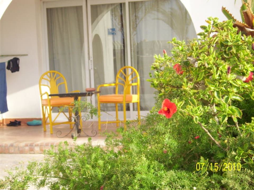 Unsere Terrasse Arabia Azur Resort