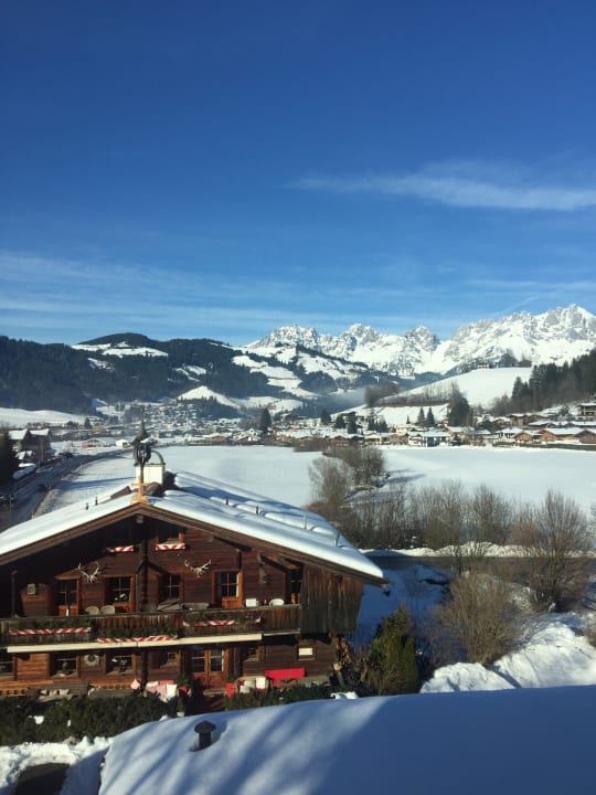Blick vom Zimmer  Schloss Münichau