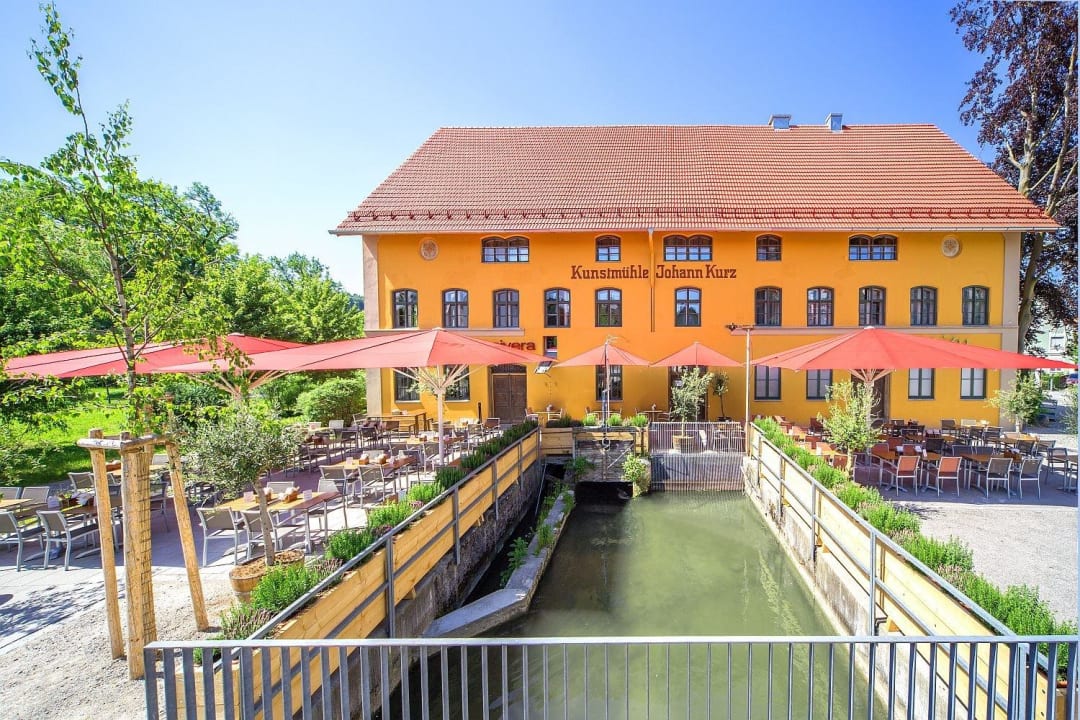 Außenansicht Kunstmühle Hotel