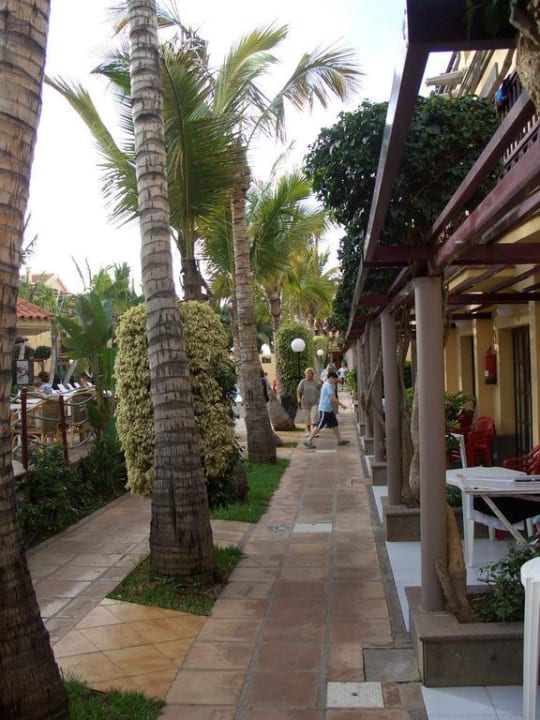 Zugangsbereich Bungalow Maspalomas Oasis Club