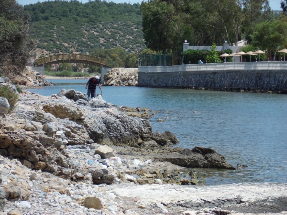 Blick von der Landzunge Tusan Beach Resort