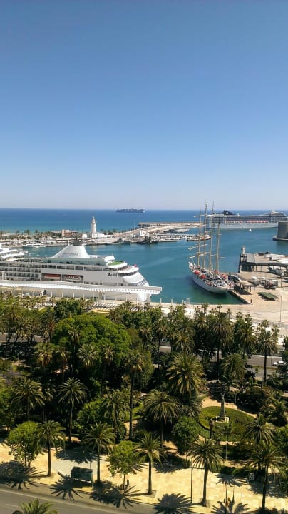Ausblick Hotel Ac Malaga Palacio