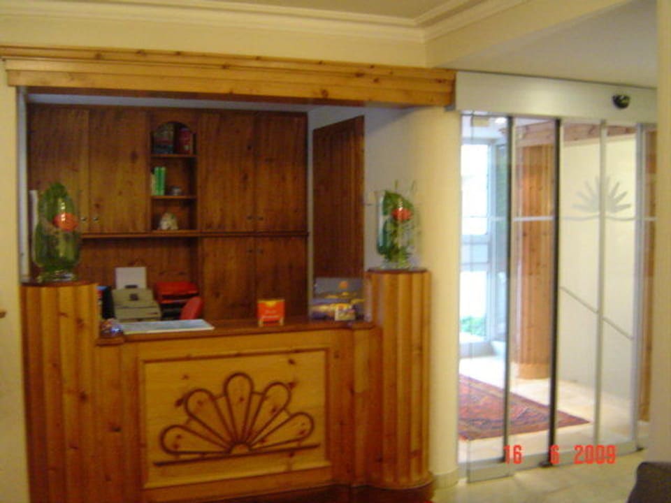 Rezeption Hubertus Hotel & Apartments