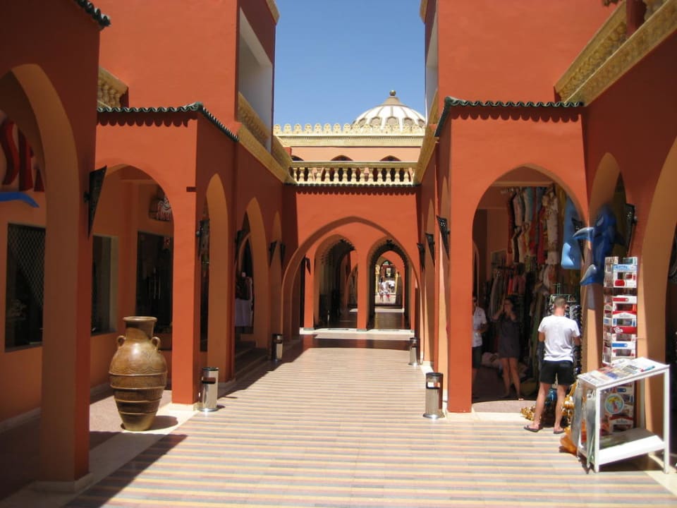 Der Basar in der Hotelanlage Pickalbatros Alf Leila Wa Leila Resort - Neverland Hurghada