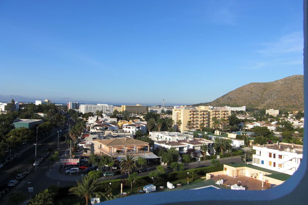 Ausblick von 6 Stock BQ Delfin Azul Hotel