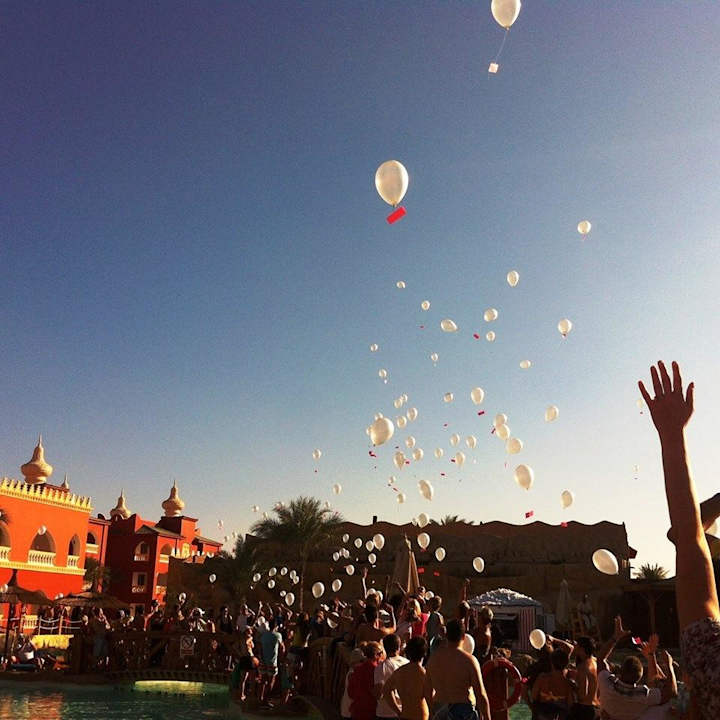 Verabschiedung des Jahr  2013 Pickalbatros Alf Leila Wa Leila Resort - Neverland Hurghada