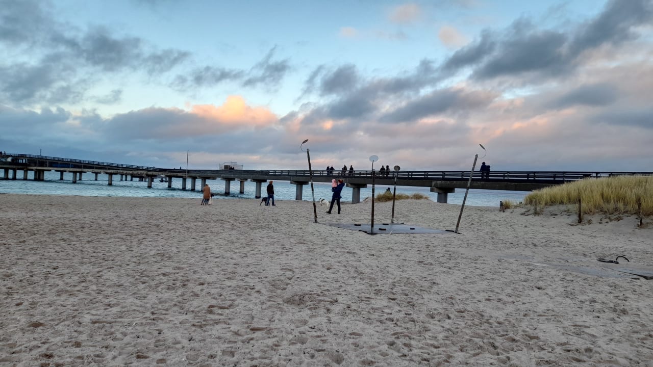 Strand Bretterbude Heiligenhafen