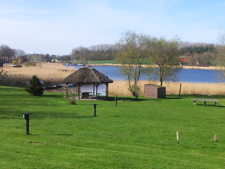 Aussicht von der Terrasse Ferienpension Seeblick