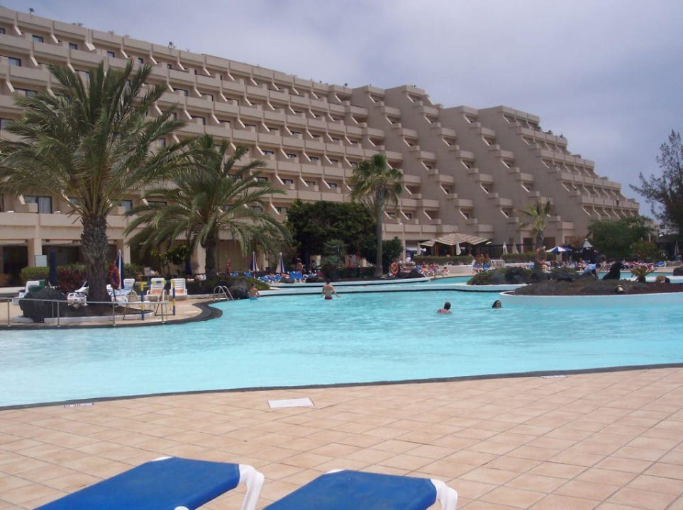 Der Poolbereich Hotel Grand Teguise Playa