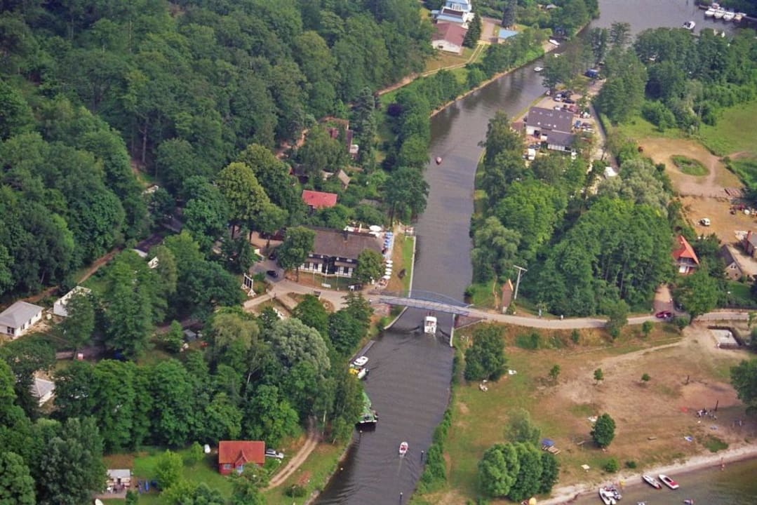 Lenzer Krug von oben Pension und Restaurant Lenzer Krug