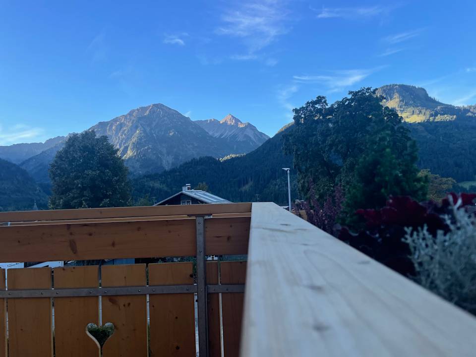 Ausblick Chalet Hirschbach