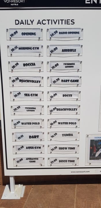 Sport & Freizeit VONRESORT Golden Beach