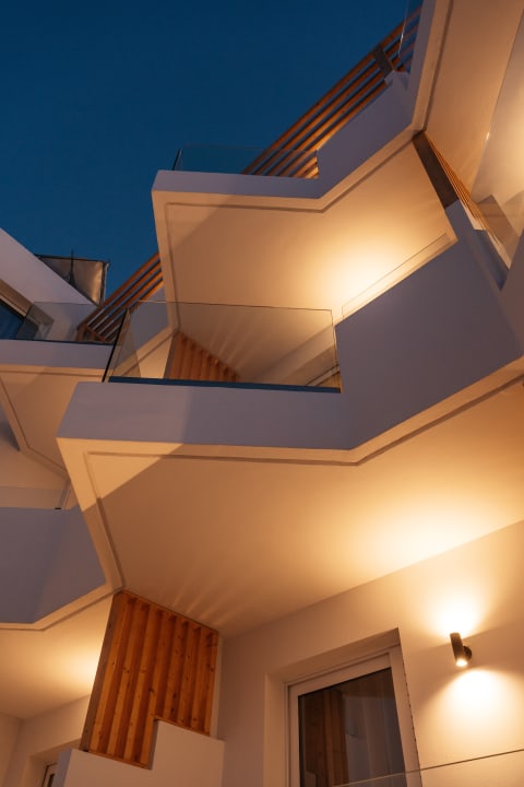 Außenansicht Petradi Beach Lounge Hotel